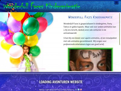 wonderfullfaces.be snapshot