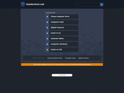 geekertech.net snapshot