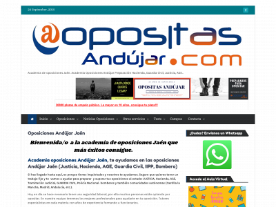 opositasandujar.com snapshot