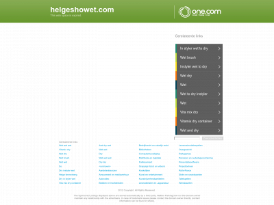 helgeshowet.com snapshot