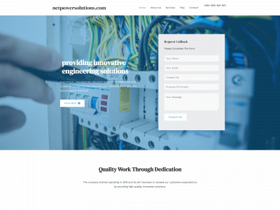 netpowersolutions.com snapshot