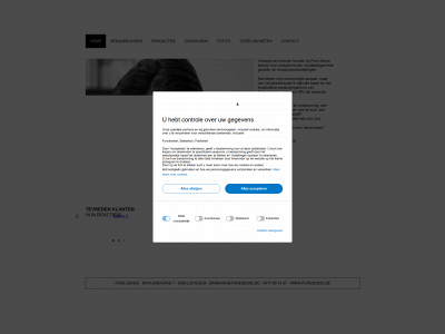 puresense.be snapshot