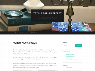 tryingforimperfect.com snapshot