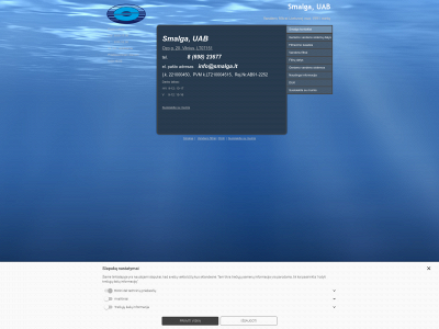 smalga.lt snapshot