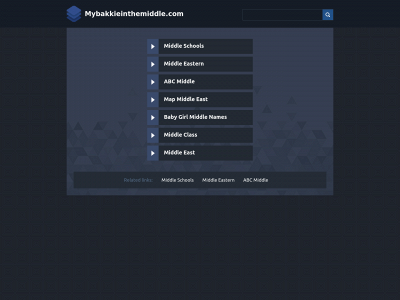 mybakkieinthemiddle.com snapshot