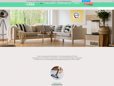 cleancasa.se snapshot