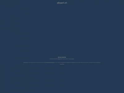 albaert.ch snapshot