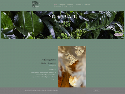 ninascafe.no snapshot