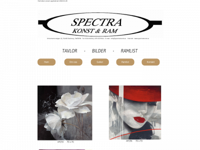 spectrakonst.se snapshot