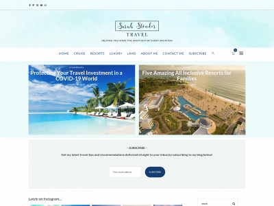 sarahstoudertravel.com snapshot