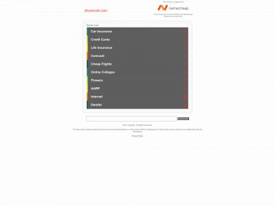 drumonds.com snapshot