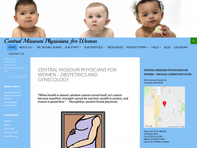 centralmophysicians.com snapshot