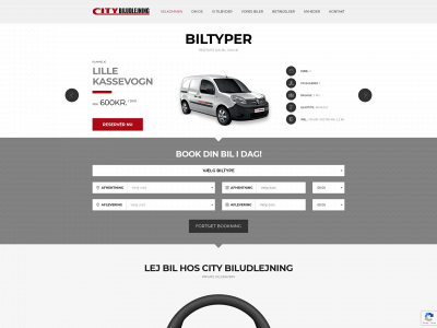 citybiludlejning.dk snapshot