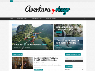 aventurayriesgo.com snapshot