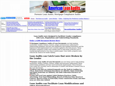 americanloanaudits.com snapshot