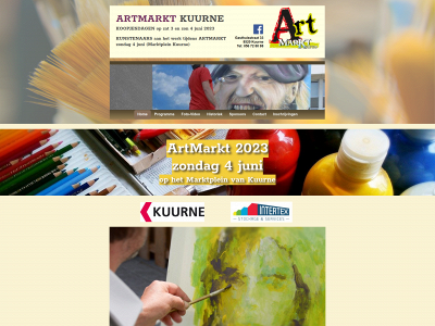 artmarktkuurne.be snapshot