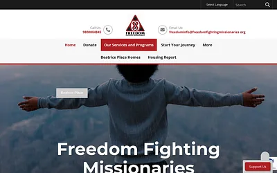 www.freedomfightingmissionaries.org snapshot