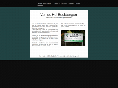 vandehelbeekbergen.nl snapshot