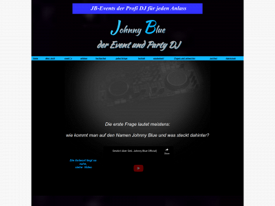 johnny-blue-events.de snapshot