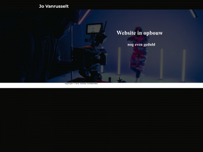 jovanrusselt.be snapshot