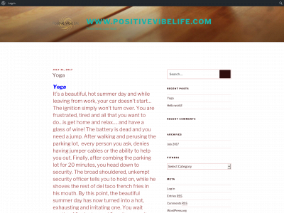 positivevibelife.com snapshot