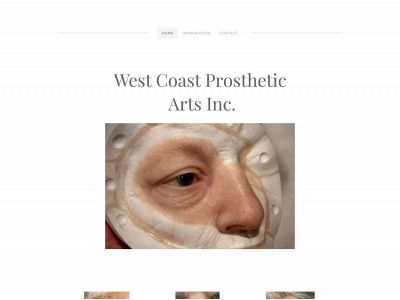 www.westcoastprostheticarts.com snapshot