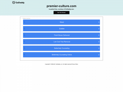 premier-culture.com snapshot