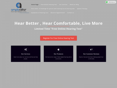 amplyclear.com snapshot