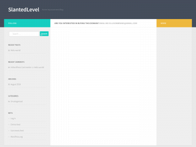 slantedlevel.com snapshot