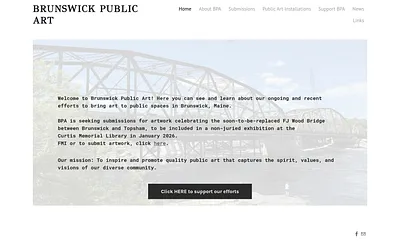 www.brunswickpublicart.org snapshot