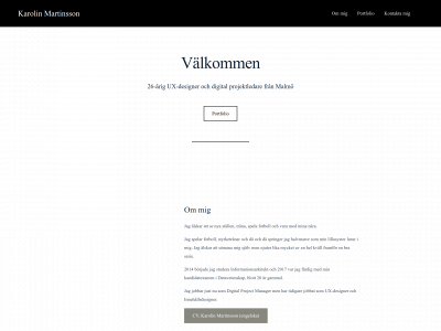 karolinmartinsson.com snapshot