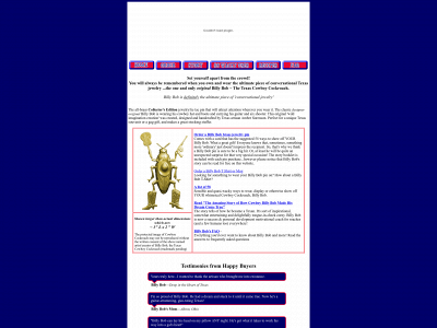 cowboycockroach.com snapshot