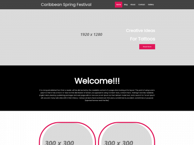 caribbeanspringfestival.org snapshot