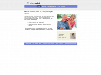taleterapi.dk snapshot