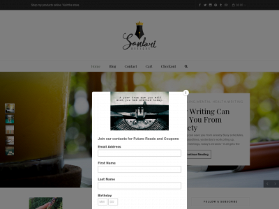 santoridesign.com snapshot