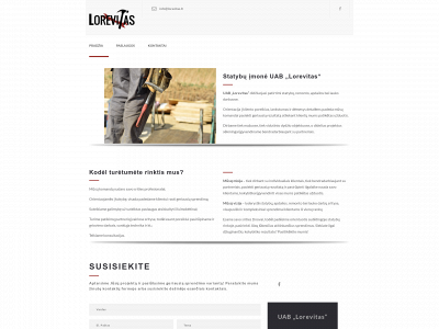 lorevitas.lt snapshot