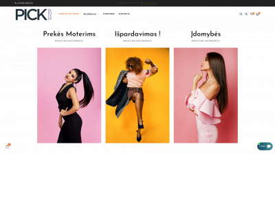 pickshop.lt snapshot