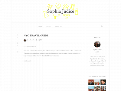 sophiajudice.com snapshot