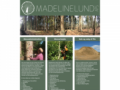 madelinelund.dk snapshot