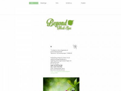 beyondmedi-spa.se snapshot