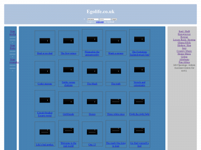 egolife.co.uk snapshot