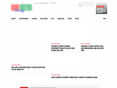 ourketofamily.online snapshot