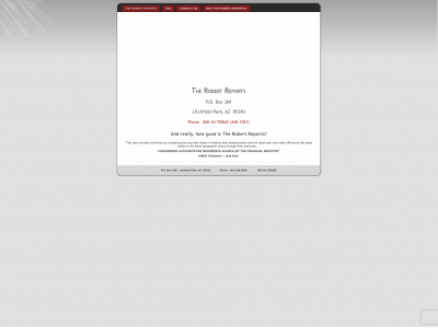 therobertreports.com snapshot