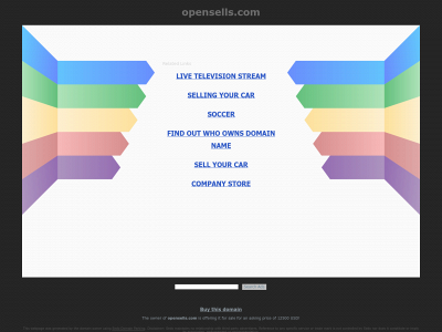 opensells.com snapshot