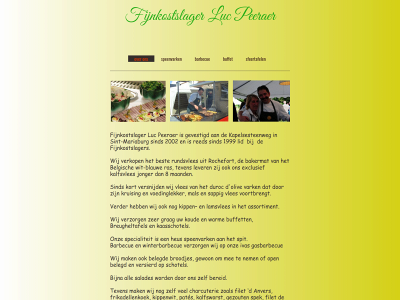 lucpeeraer.be snapshot