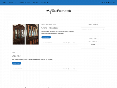 mysouthernaccents.com snapshot