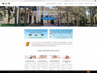 palangosgintaras.lt snapshot
