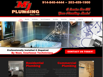 mjplumbingllc.com snapshot