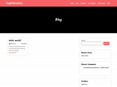 sayhimeomeo.online snapshot