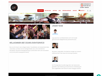 cesars-eventservice.de snapshot